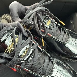 Nike Black and Gold Sneakers